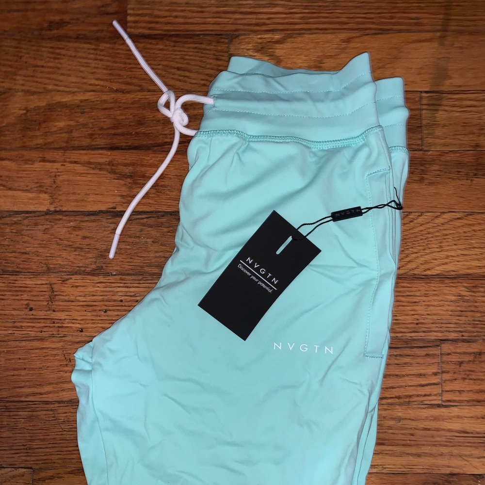 NVGTN Sea Foam Green Joggers